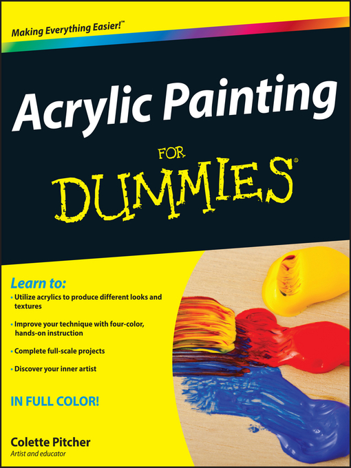 Title details for Acrylic Painting For Dummies by Colette Pitcher - Available